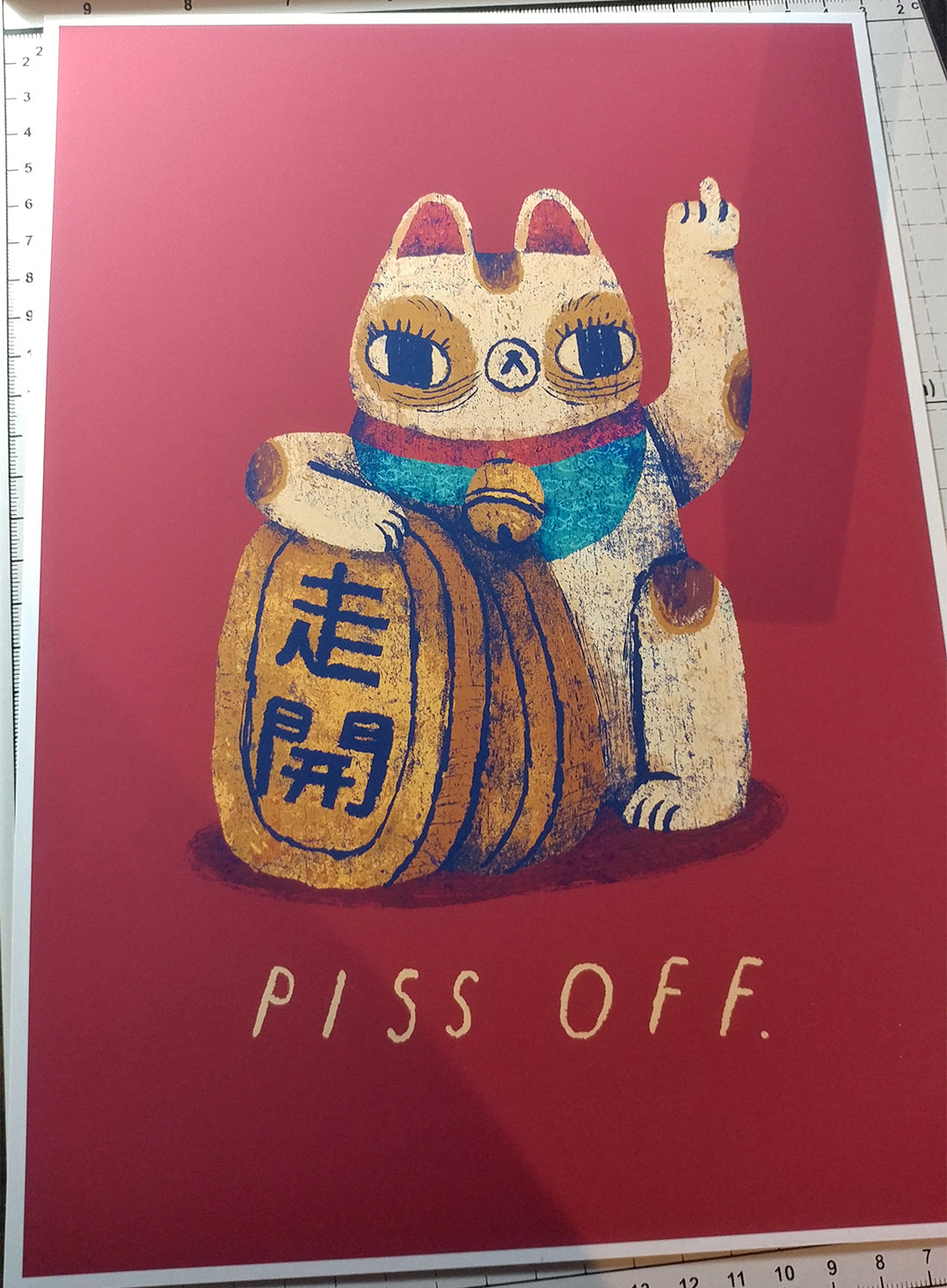 Unlucky cat