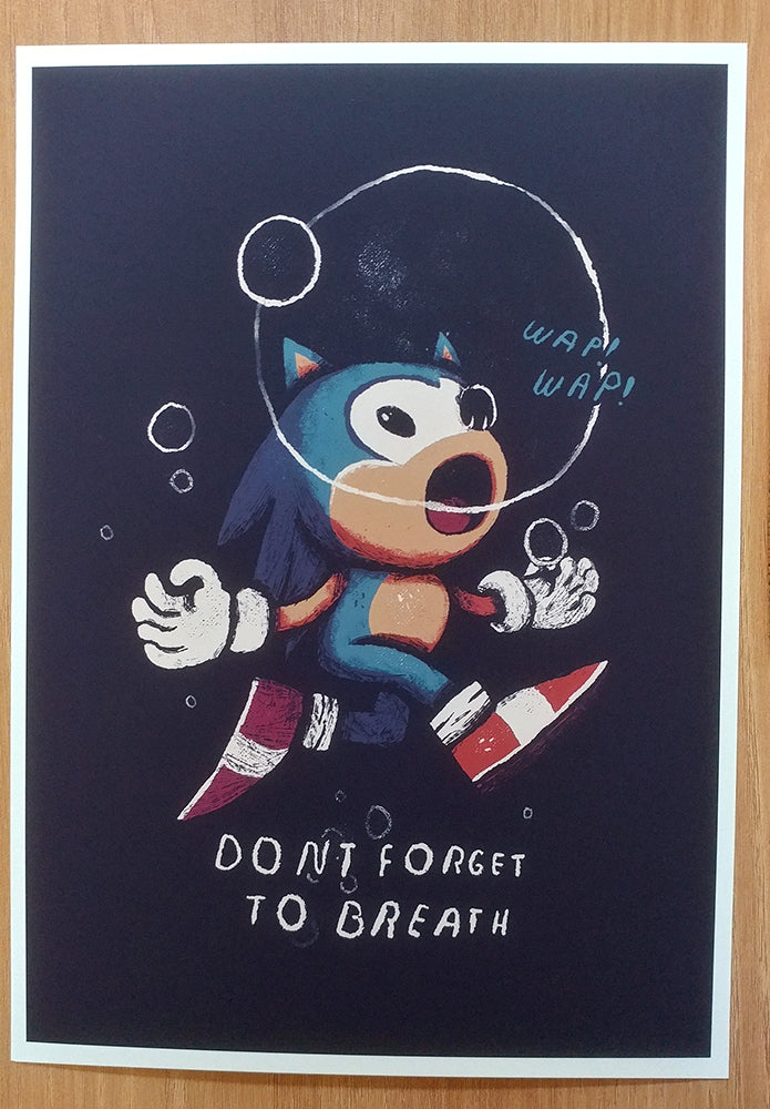Don't forget to breathe