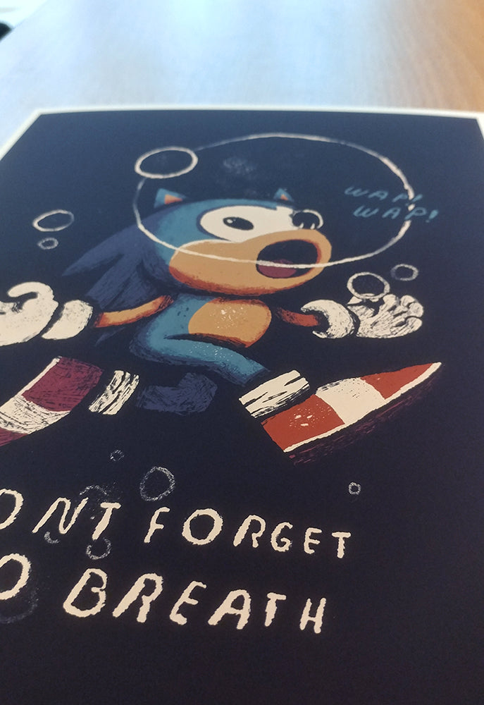Don't forget to breathe
