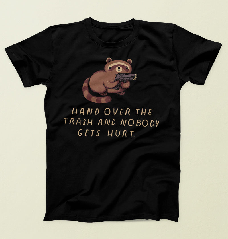 Hand over the trash