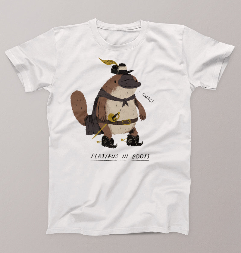 Platypus in boots