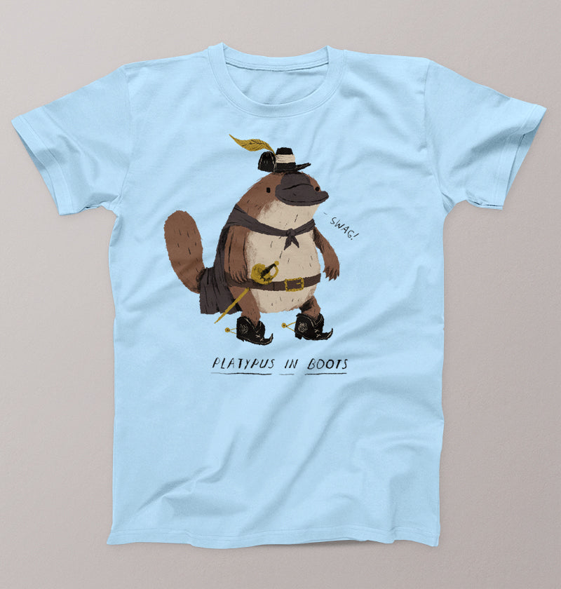 Platypus in boots