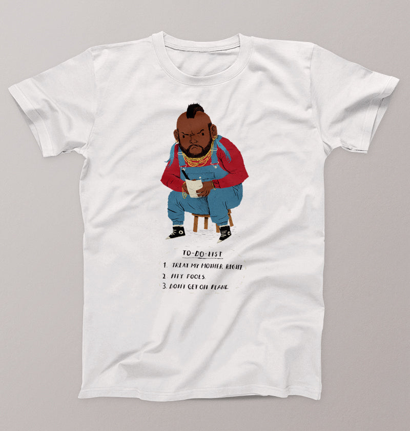 Mr T to-do-list