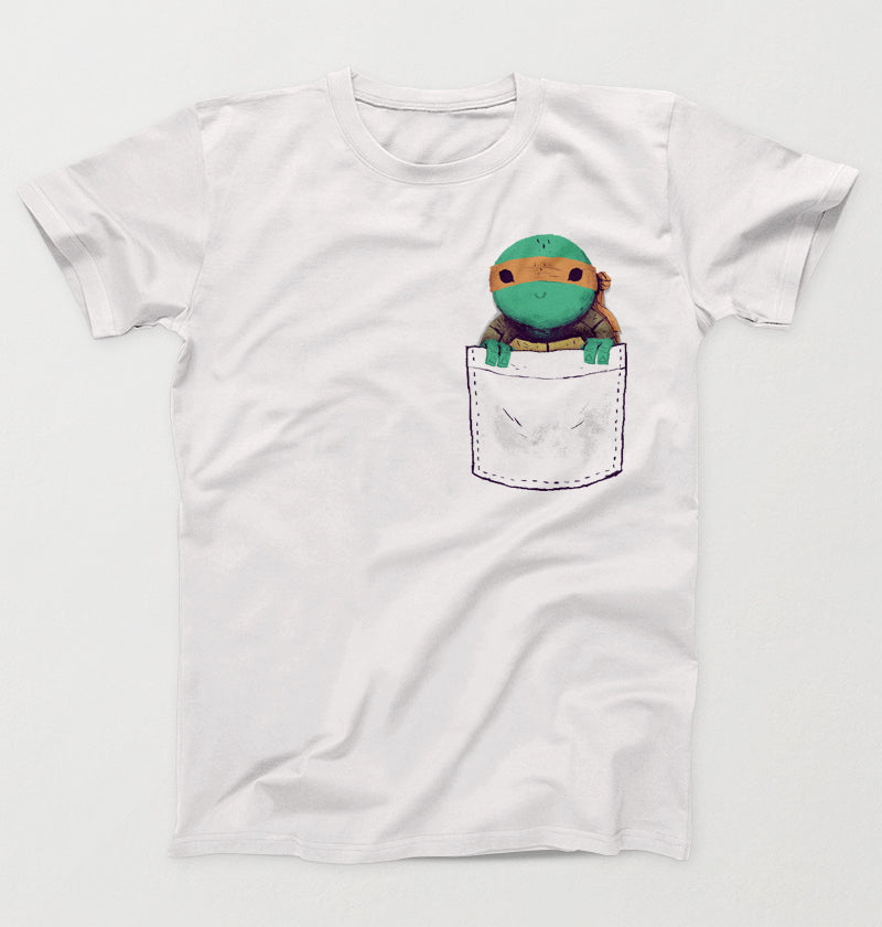 Pocket turtle tee