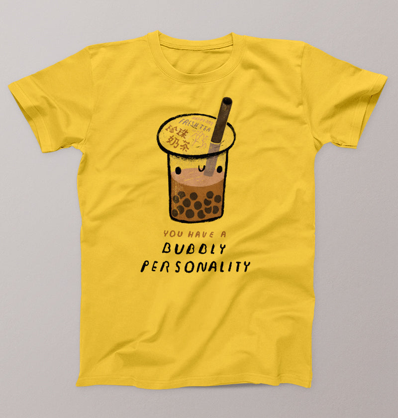 Bubbly personality
