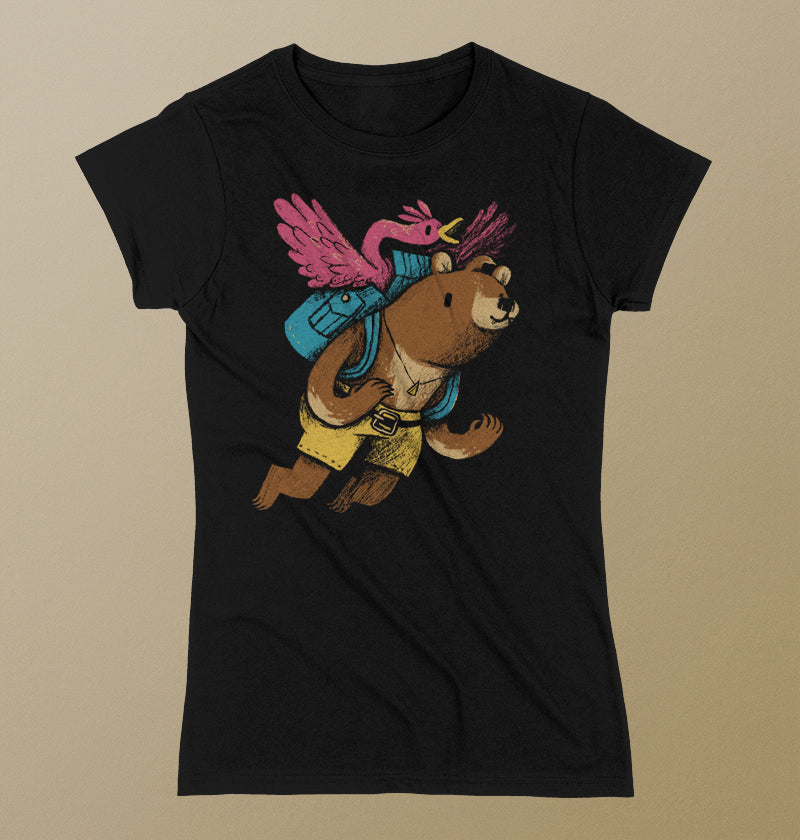 Flight of the honey bear