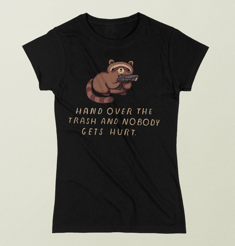 Hand over the trash