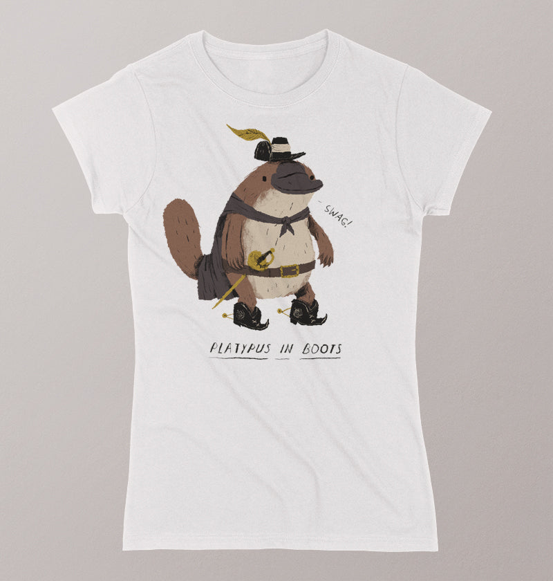 Platypus in boots