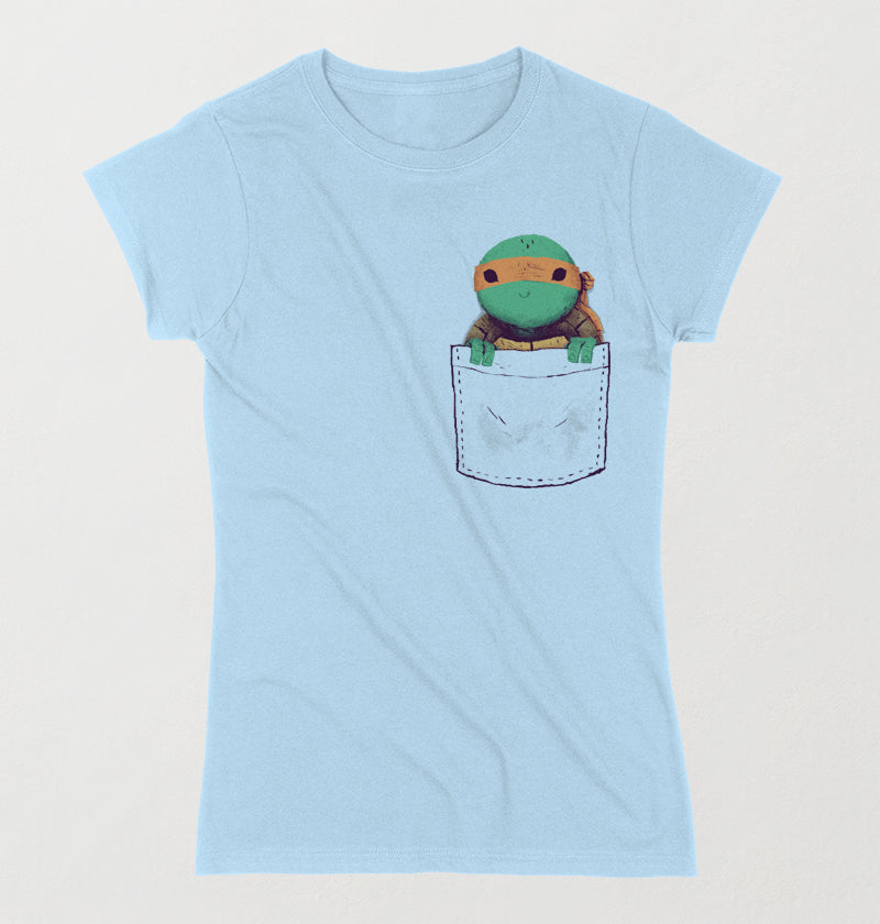 Pocket turtle tee