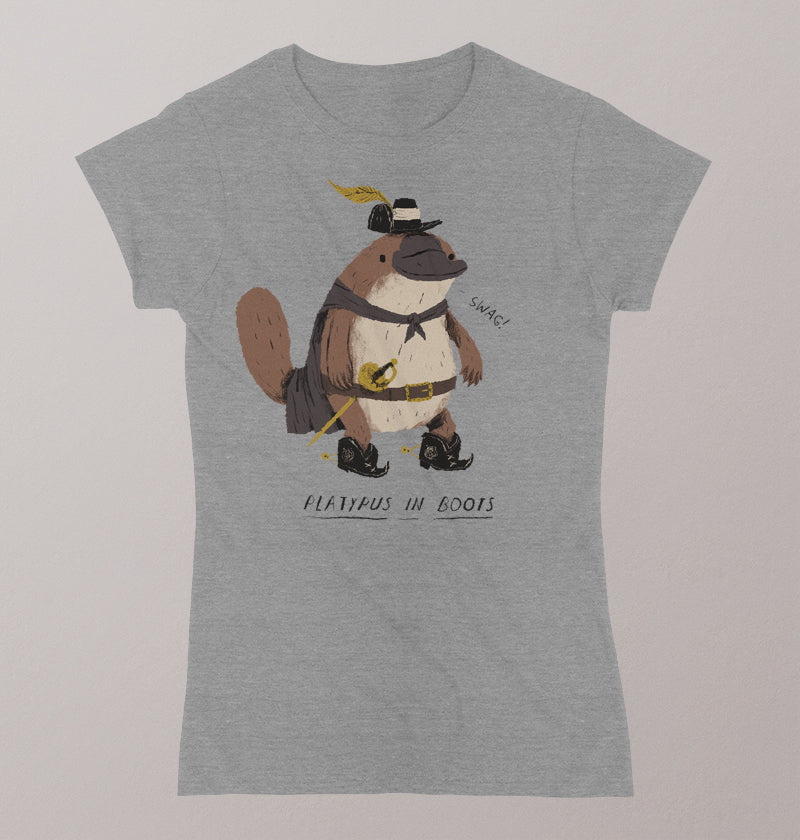 Platypus in boots