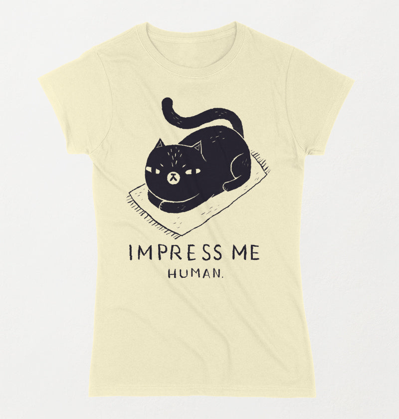 impress me human