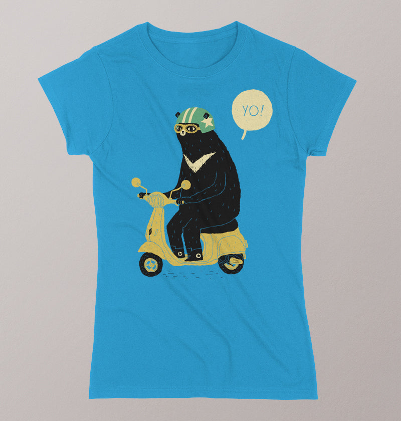 Scooter bear