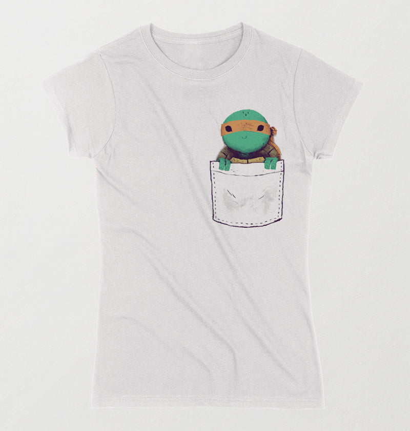 Pocket turtle tee