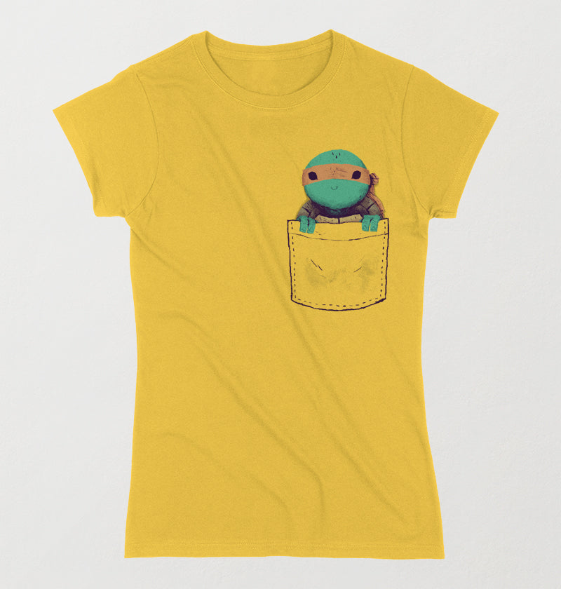 Pocket turtle tee