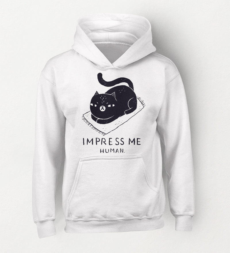impress me human
