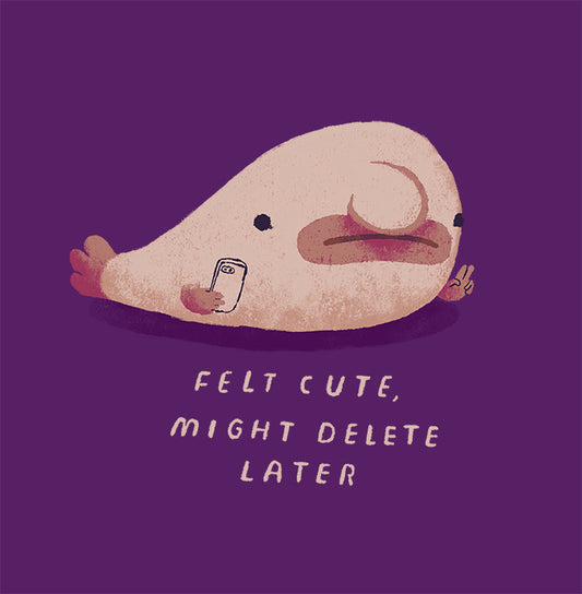 Cute blobfish