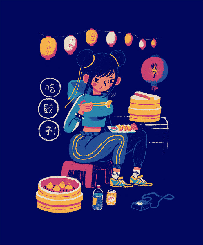 Eat dumplings