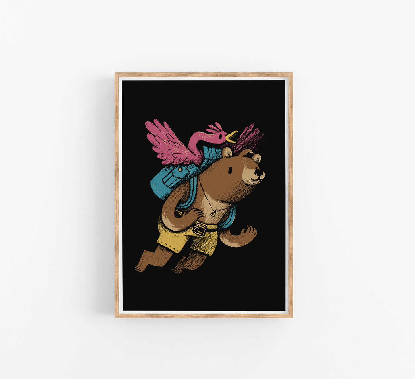 Flight of the honey bear