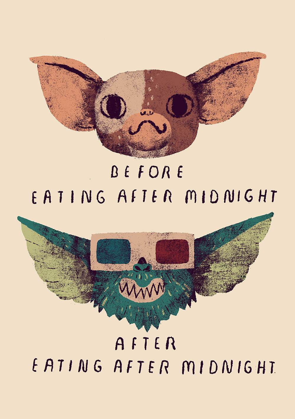 Gremlins before and after