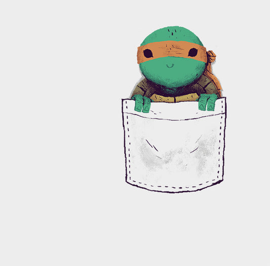 Pocket turtle tee