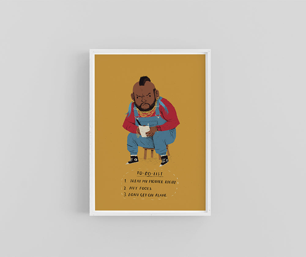 Mr T to-do-list