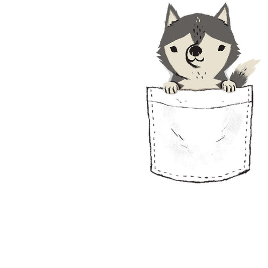 Pocket husky tee