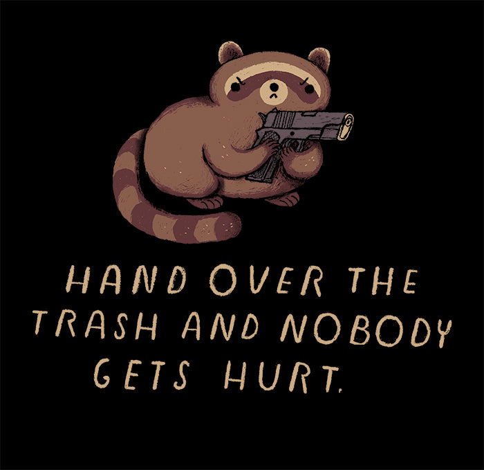 Hand over the trash