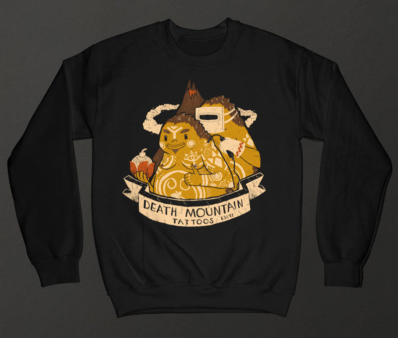 Death mountain tattoos