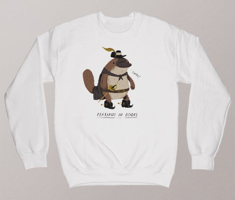 Platypus in boots