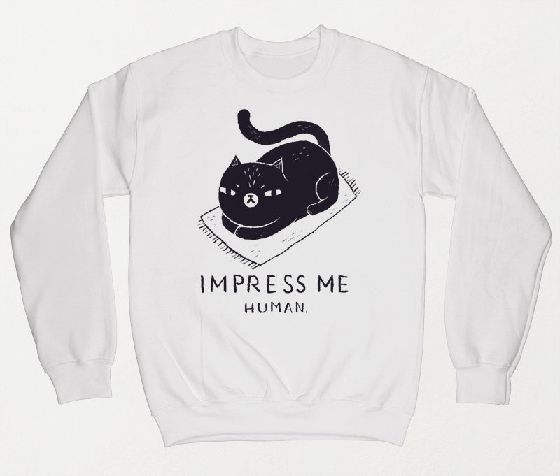 impress me human