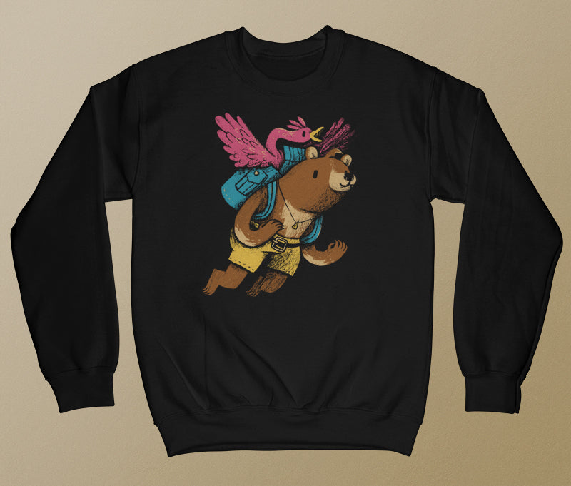 Flight of the honey bear
