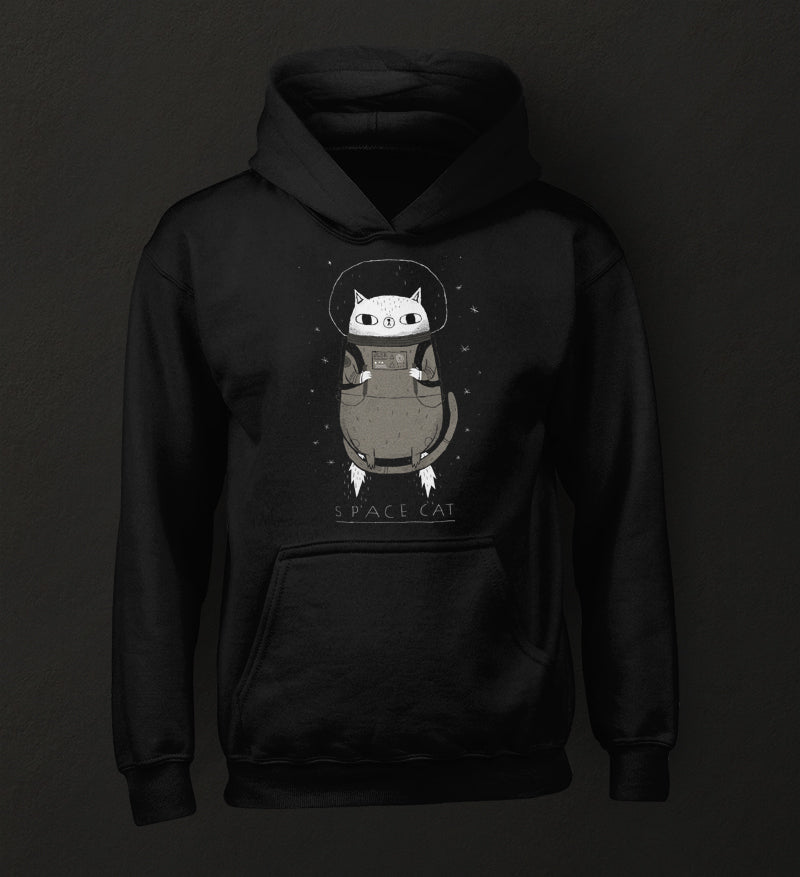 Space discount cat hoodie