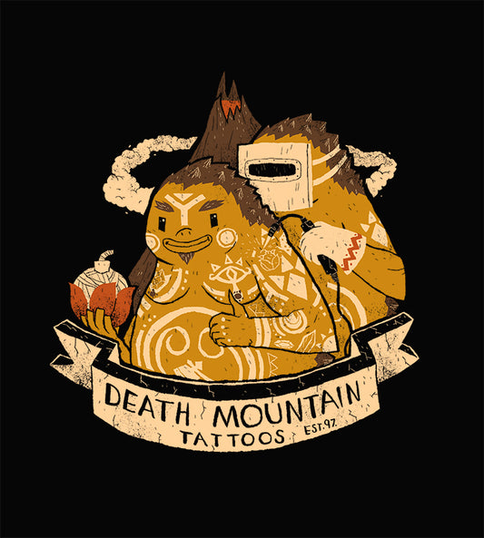 Death mountain tattoos