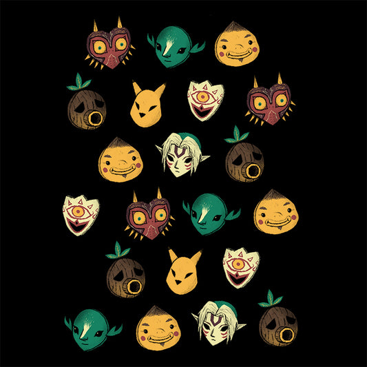 pattern of masks
