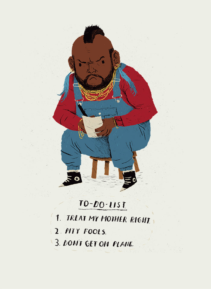 Mr T to-do-list