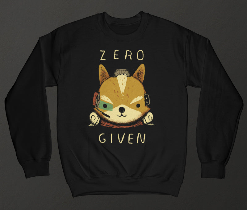 Zero fox clearance given hoodie